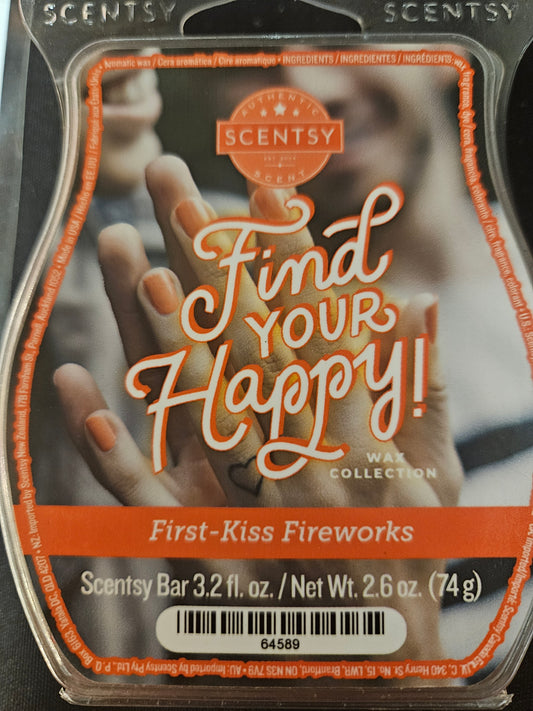 First kiss fireworks