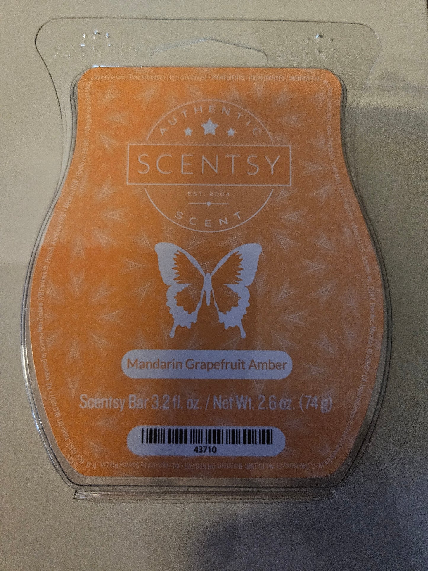 Mandarin grapefruit amber