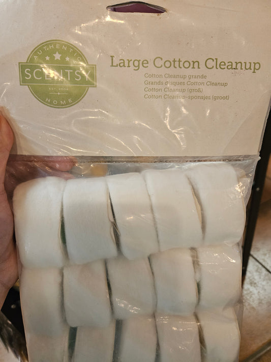 Large cotton cleanup