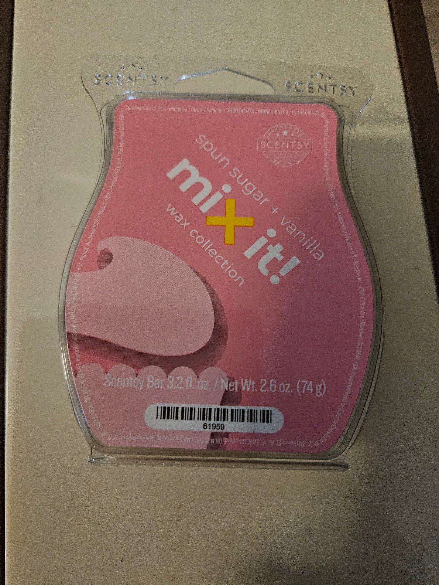 Mix it-spun sugar and vanilla