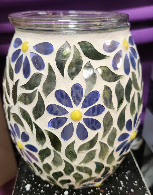 Stained glass flowers