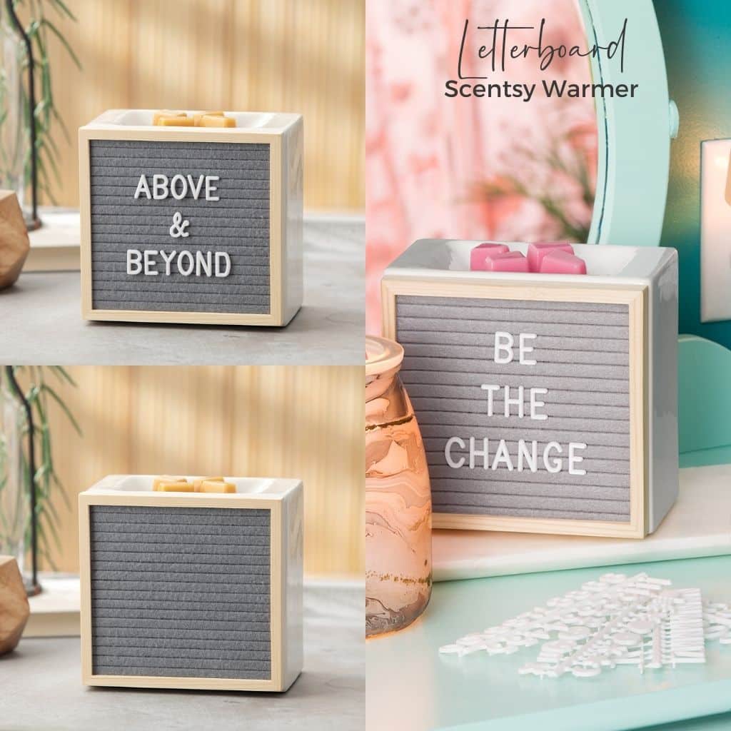 Letterboard warmer