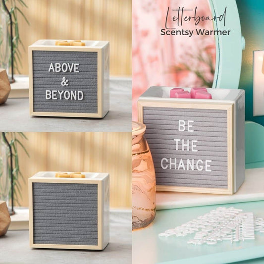 Letterboard warmer