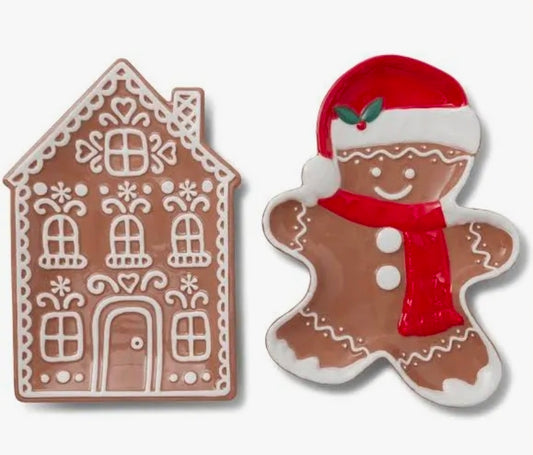 Gingerbread plates