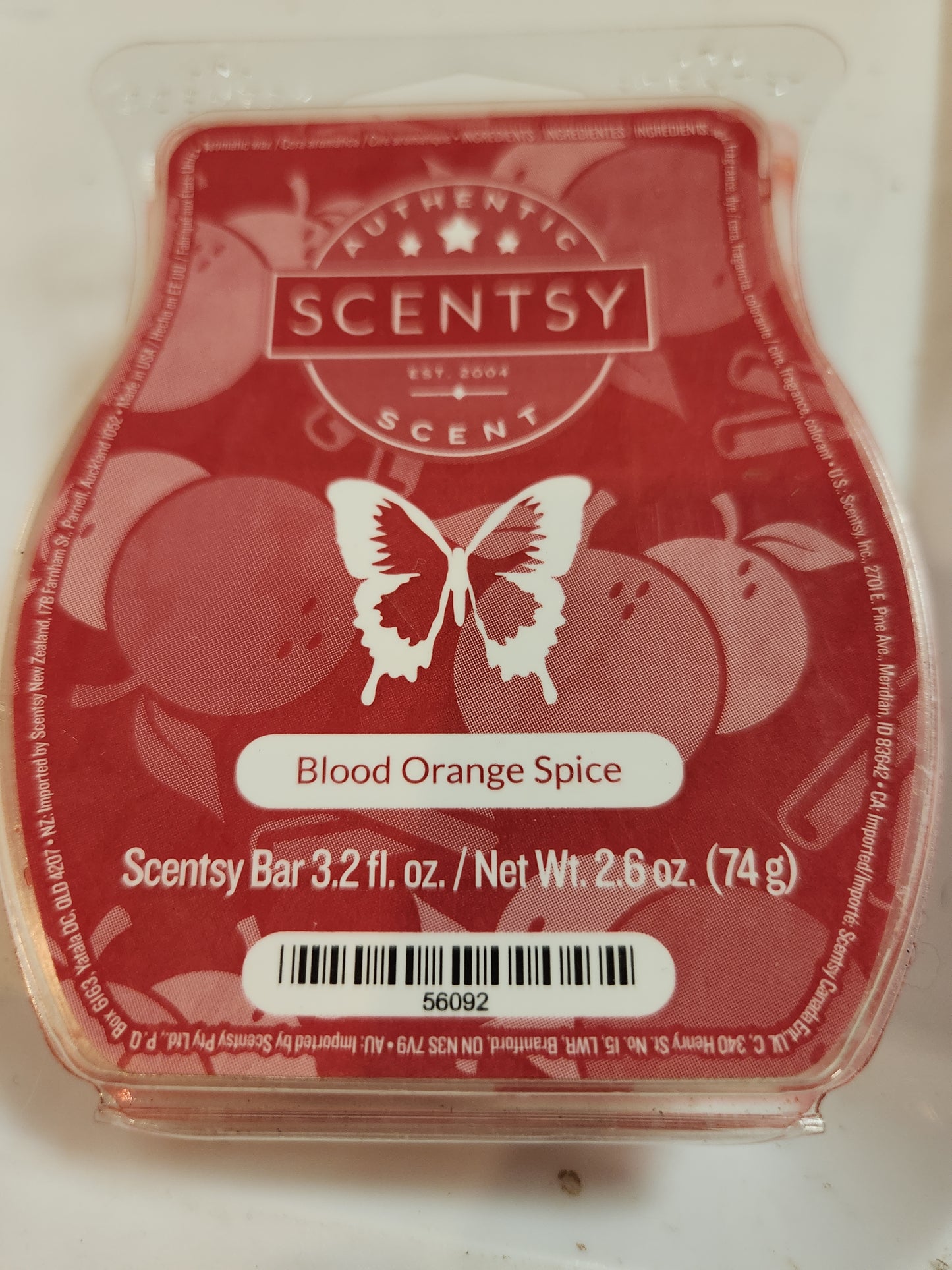 Blood orange spice