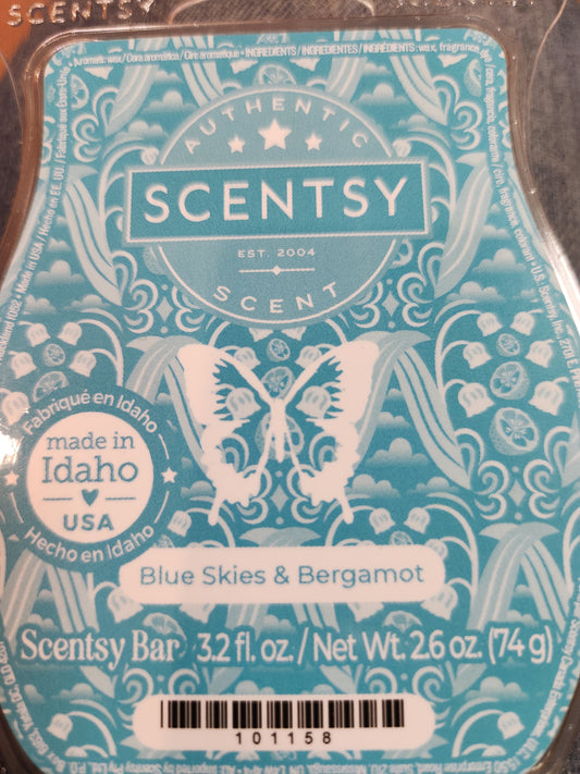 Blue skies and bergamot