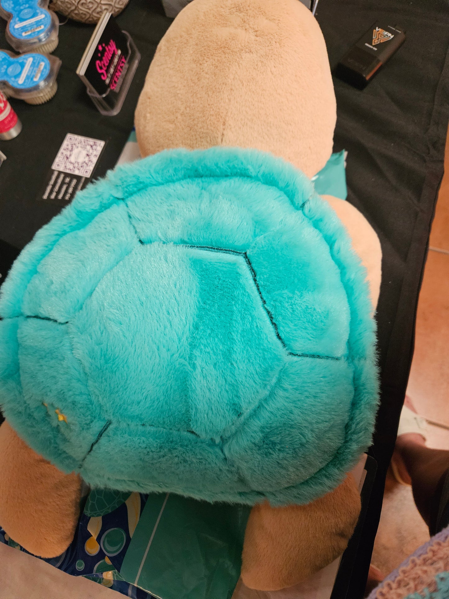 Trip weighted and warming turtle