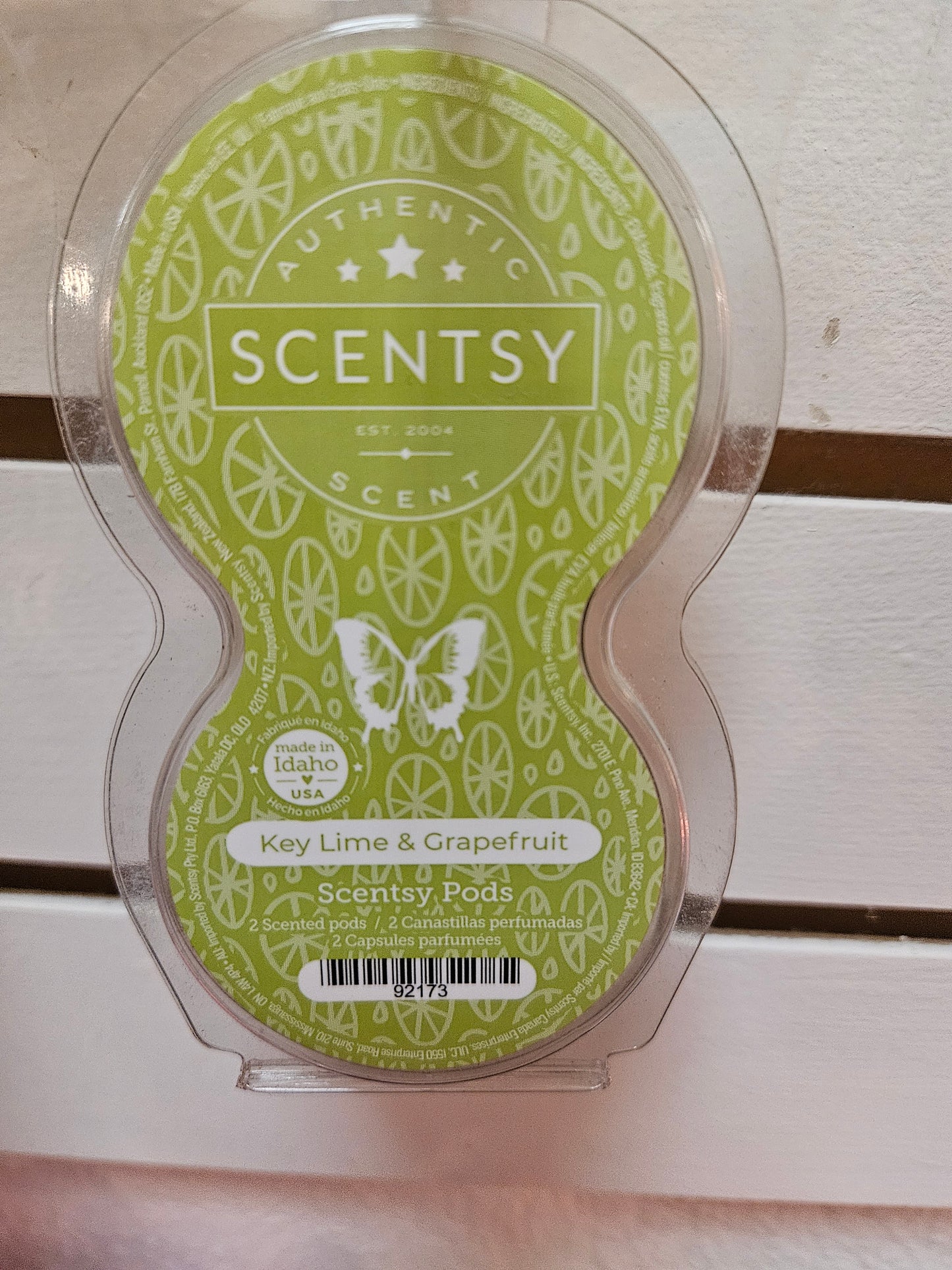 Key lime and Grapefruit