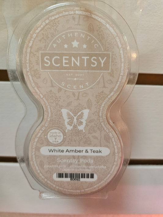 White amber and teak