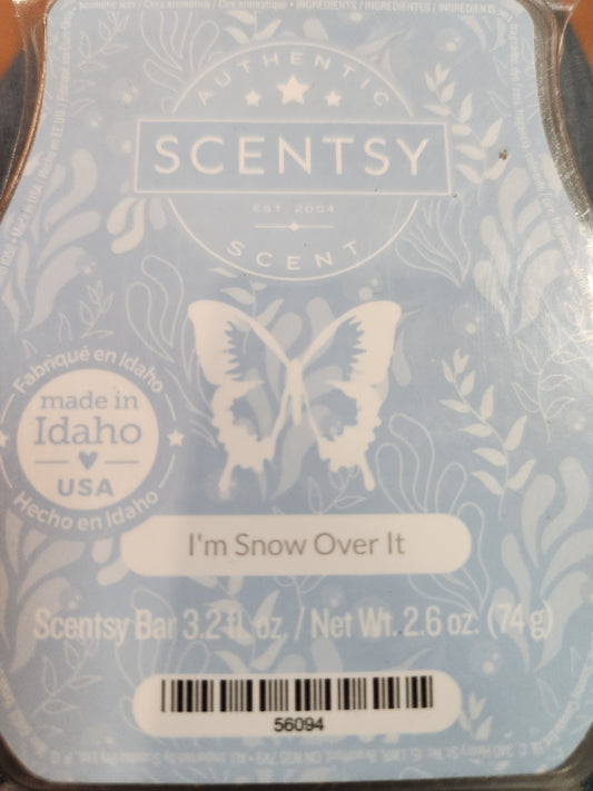 I'm snow over it.