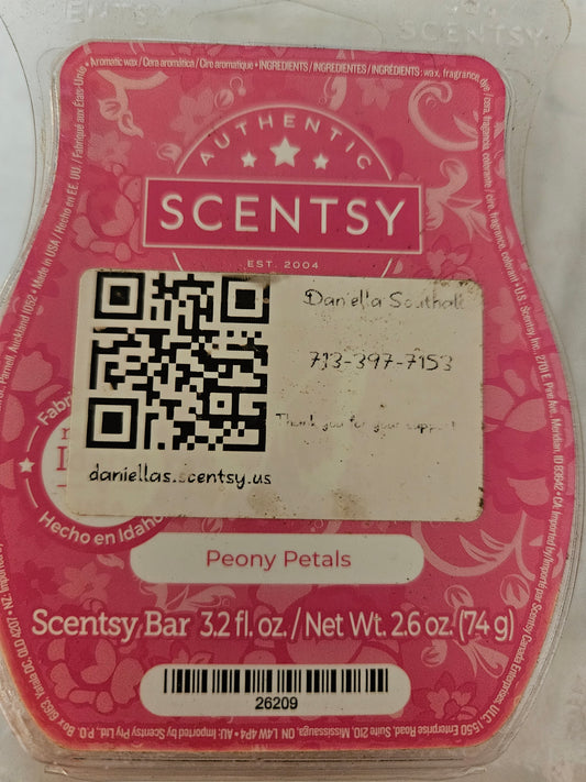 Peony petals