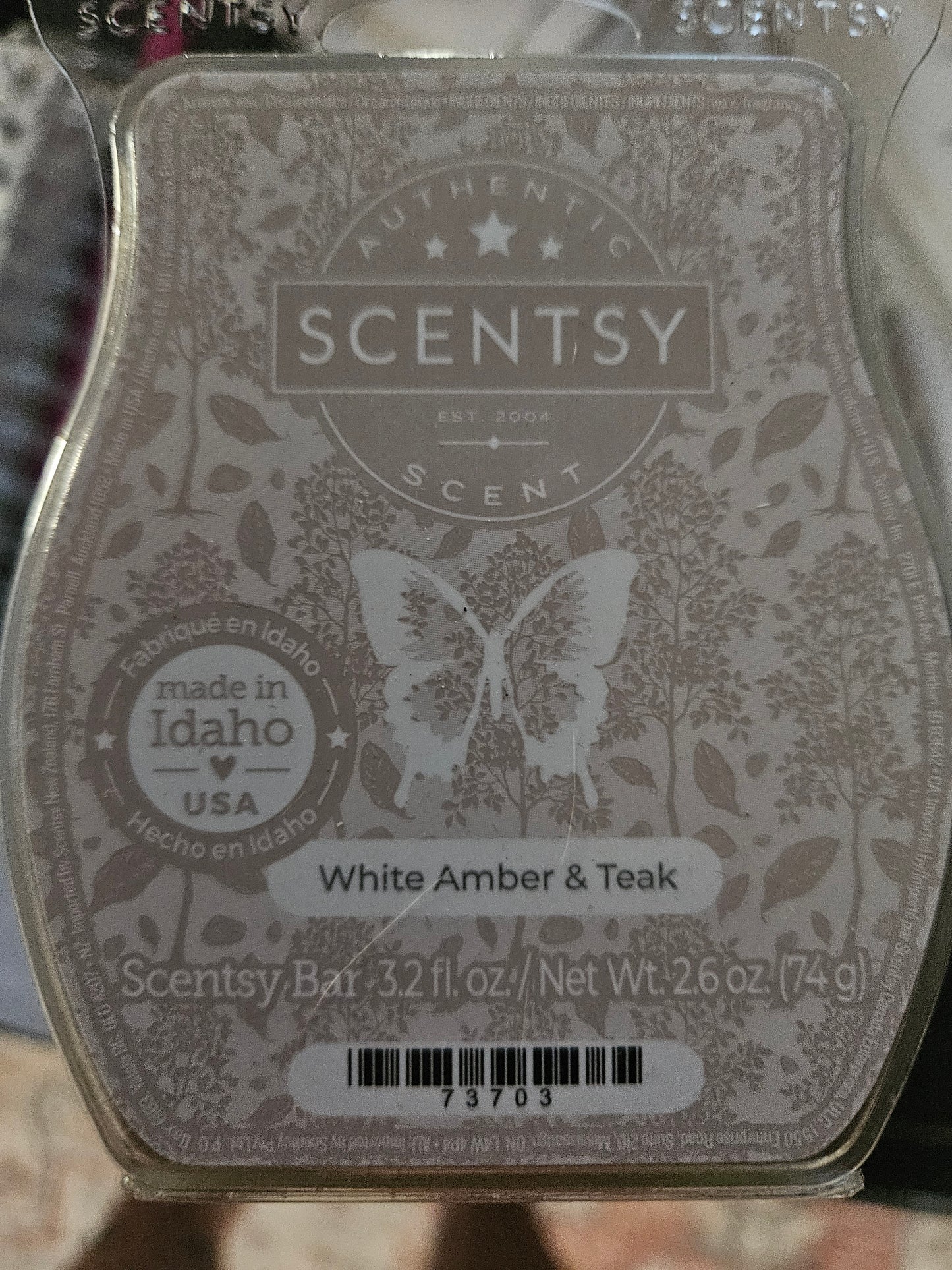 White amber and teak