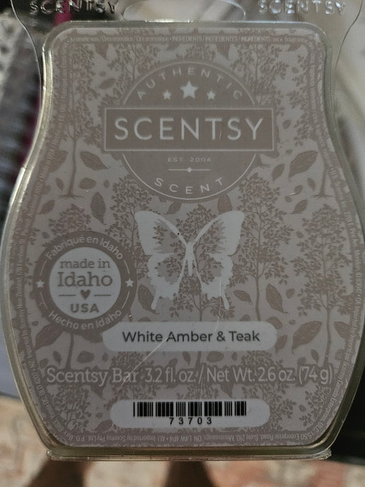 White amber and teak