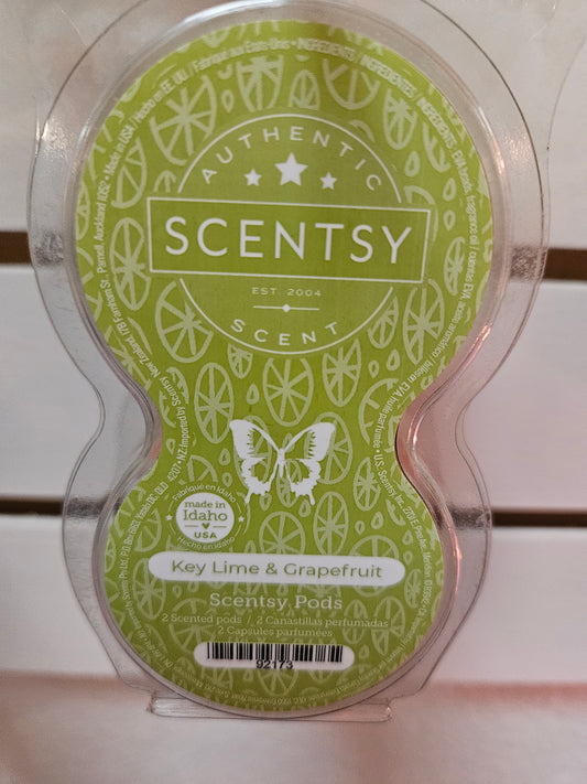 Key lime and Grapefruit