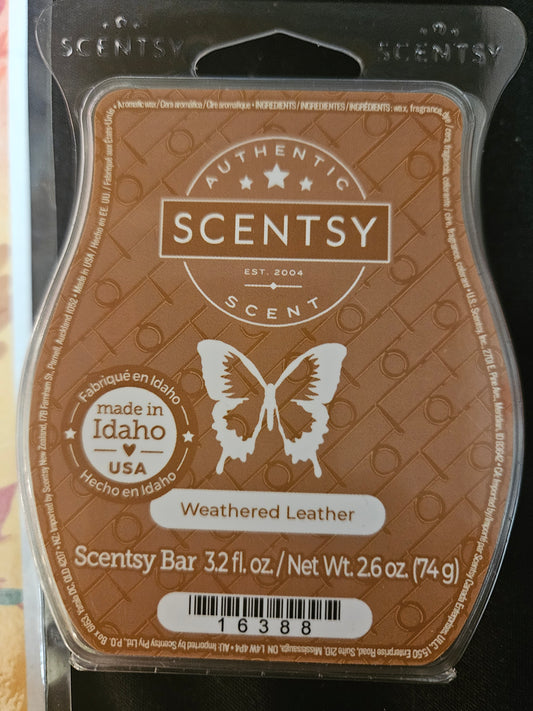 Weathered leather