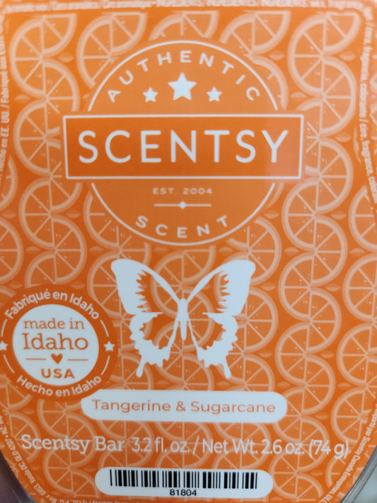 Tangerine and sugar cane